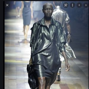 Lanvin Metalic Shirt Dress